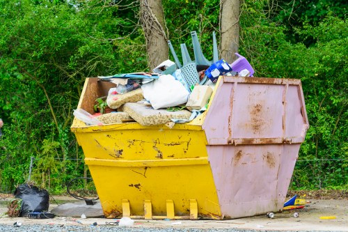Professional demolition waste removal services