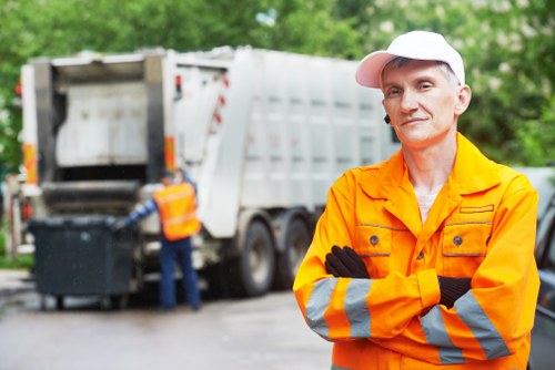 Yiewsley community participating in waste recycling