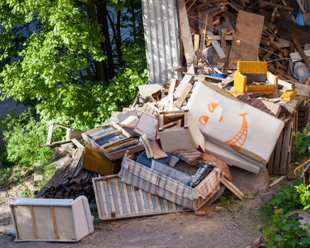 Insurance documents and policy certificates for waste removal services